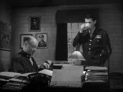 How did you happen to get into paperwork - Twelve O'Clock High