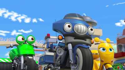- How did this happen?
- We, uh... - Ricky Zoom