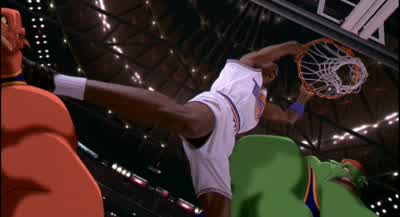 HOW DID HE DO THAT? - Space Jam