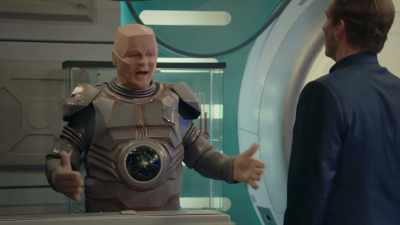 How did I get here?
We were in the corridor. - Red Dwarf: The Promised Land