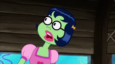 Good luck SpongeBobWait How did you know my nameOh I'm gonna be queen of the sea one dayI've learned the names of all the sea creaturesWhat's my nameThat's easy You're Patrick Star - The SpongeBob SquarePants Movie