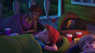 How did you know
what Georgette's telescope said? - LEGO Friends: Girls on a Mission