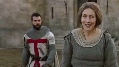 How did you meet Godfrey?
[ Laughs ] - Knightfall