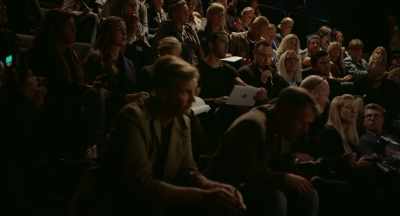 How did the choice fall on
a blonde beggar girl exploding? - The Square