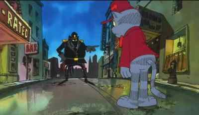 How do I get to the Black House? - The Nine Lives of Fritz the Cat