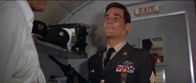 - How do I look?
- You look fine, Sergeant. - Skyjacked