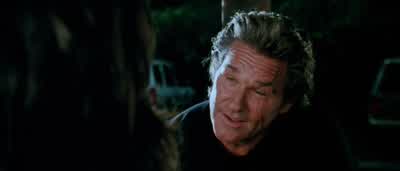 Sorry It was a one time only offerand she did it earlier this evening at Anton'sNo she didn't How do you knowI'm good that wayAnd you look a little touchédWhat's touchéd Wounded slightlyWhy should I be woundedBecause you expected guys to be pestering you - Death Proof