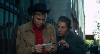 - How do you like that cheap bastard?
- Let's see what the hell you got here. - Midnight Cowboy