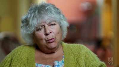 How do you stop
being the person you were - Miriam Margolyes: Australia Unmasked