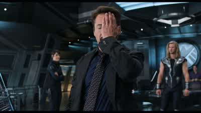 How does Fury even see theseHe turnsSounds exhausting - The Avengers