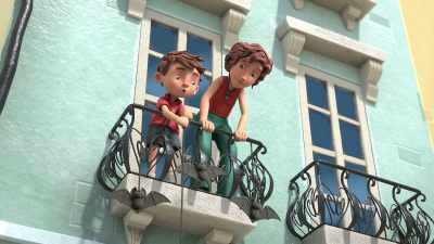 -How does that look?
-Hmm. A little higher, dear. - The Adventures of Paddington
