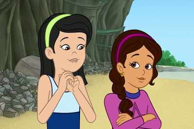 How does something minuscule
protect itself from something humongous? - The Magic School Bus Rides Again