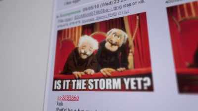 How does sort of
your ideology - Q: Into the Storm