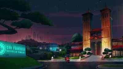 How you doing
back there, Richardson? - Big Hero 6 The Series
