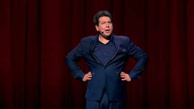 "How exactly am I supposed to work that
into our anniversary, darling?" - Michael McIntyre: Showman