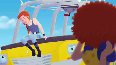 How exactly did the class create
a tornado when they were reuniting? - The Magic School Bus Rides Again: The Frizz Connection