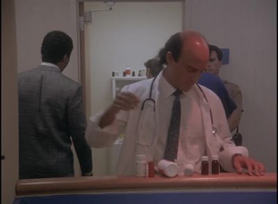 How far can he get?
Nearly dead, no money. - Miami Vice