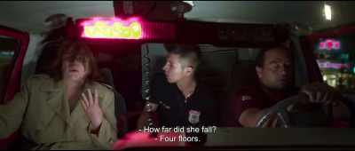 - How far did she fall?
- Four floors. - Midnight Family