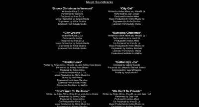 ♪ How to get on through
some foolish game ♪ - Christmas Cowboy