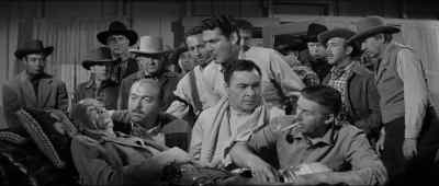 - How is he, Doctor?
- He'll live, but he'll be stone blind. - Forty Guns