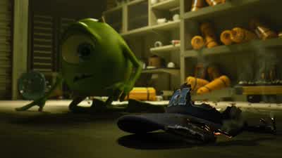 How? How did you do this? Don't ask me. - Monsters University