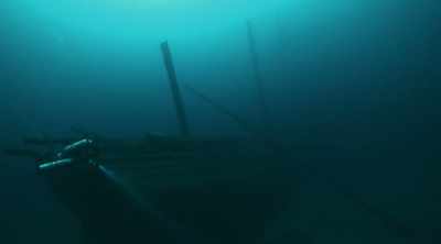 HOW IS IT THAT THIS GREAT SHIP
IS PRISTINE IN CONDITION, - Mysteries of the Deep