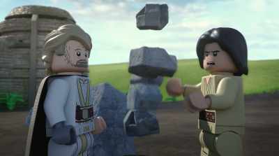 How is this lame rock-stacking
gonna make me a great Jedi? - Lego Star Wars Terrifying Tales
