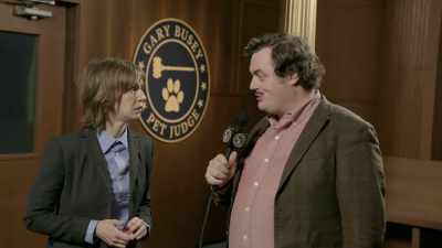 How was it with
Gary Busey, the judge? - Gary Busey: Pet Judge
