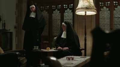 "How to keep your
husband honeymoon happy." - Sister Boniface Mysteries