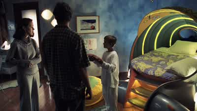 How late do they let you stay upI can never go to sleepBut I can lay quietly and not make a peep - A I  Artificial Intelligence