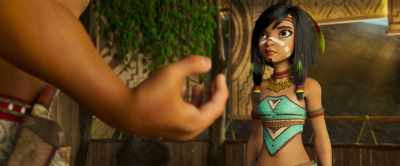 How?
- Let me go after Ainbo and confront her evil. - Ainbo