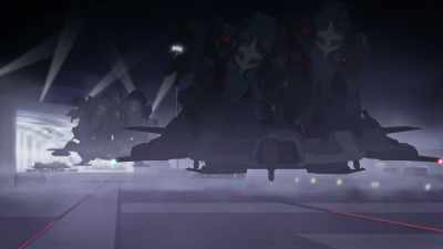 How long are we going to be
on standby here, Lieutenant Lane?! - Mobile Suit Gundam Hathaway