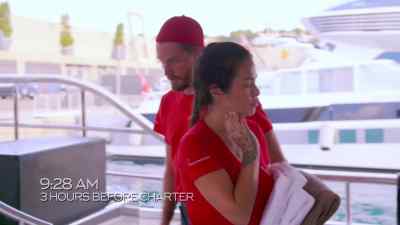 - How long do we have?
- Till 12:00, I think. - Below Deck Mediterranean