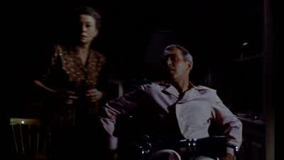 How long do you think he'll stay there? - Rear Window