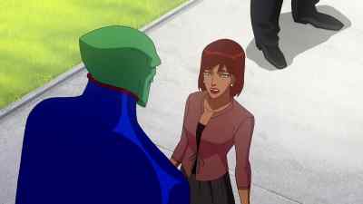 How Long have you been watching me? - Justice League: Crisis on Two Earths
