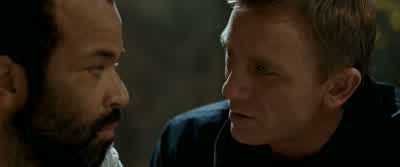 How long have I gotThirty secondsWell that doesn't give us a lot of time does it - Quantum of Solace