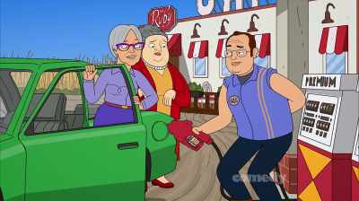 - How long is this going to take?
- As long as you like. - Corner Gas Animated