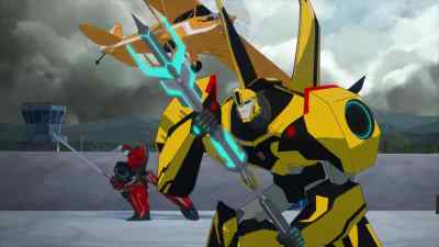 How long till they realize we're
not actually trying to hit them? - Transformers: Robots In Disguise