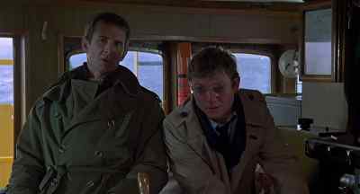 How long before "ve"
get to route, Captain? - North Sea Hijack