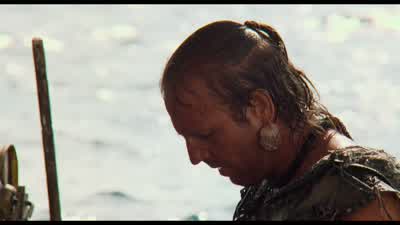 How long you plan to hold that on me? - Waterworld