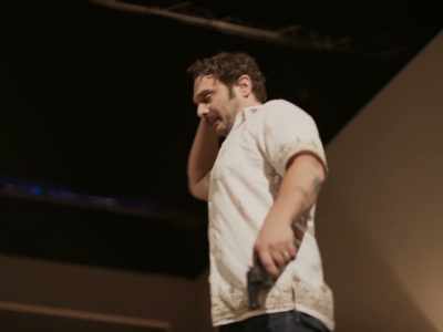 How low I've fallen!
What am I doing here? - Yannick
