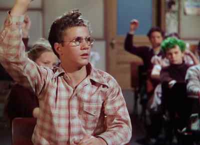 How many children
have brown hair? - The Boy with Green Hair