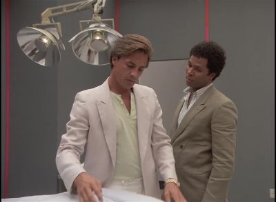 How many you got
guardin' the house? - Miami Vice