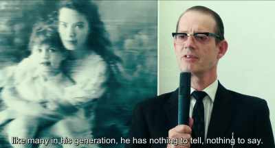 How many in his generation has
nothing to tell, nothing to say.
. - Never Look Away