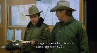 How many men were in here? - Borderline