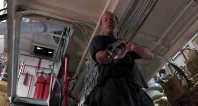 How many men upstairs?
Let me rephrase that. - Striking Distance