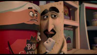 How much did his dirty hands steal from you? - Sausage Party