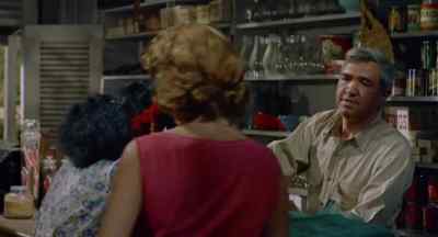 - How much do I owe?
- Forget it. - Miss Sadie Thompson