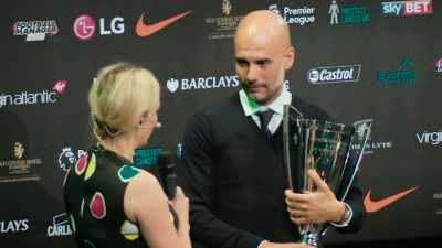 How much does it matter to you that
this one is voted for by other managers? - All or Nothing: Manchester City