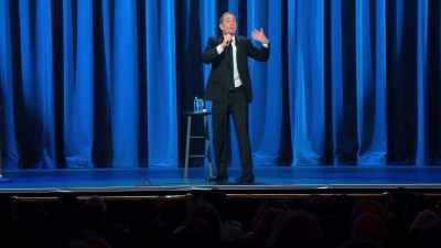 How much more money is it
to bring this wall down another foot? - Jerry Seinfeld: 23 Hours to Kill
